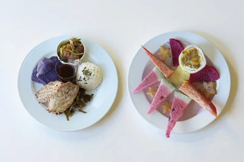 Demi-pension : petit-déjeuner et dîner - Pension Tokaeva - Nuku Hiva